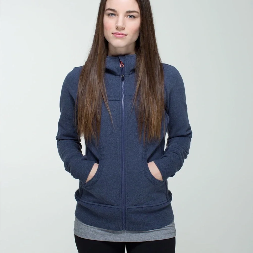 Lululemon Scuba Hoodie II Heathered Cadet Blue / Cadet Blue / Beachscape Multi 8